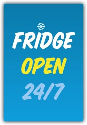 #013 Fridge open 24/7
