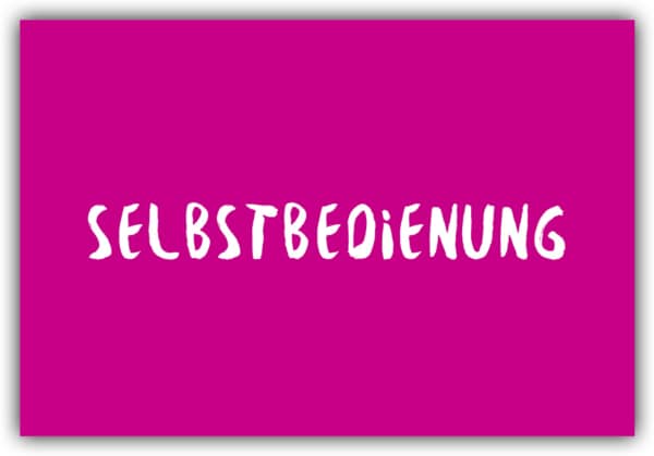 #018 Selbstbedienung