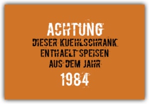 #019 Speisen aus dem Jahr 1984
