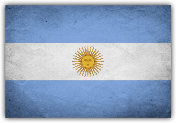 #501 Flagge Argentinien