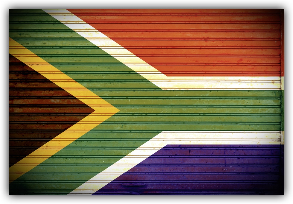 #515 Flagge Südafrika