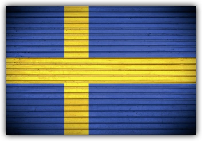 #518 Flagge Schweden