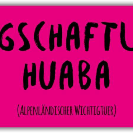 playa Kühlschrankmagnet #264 Gschaftlhuaba