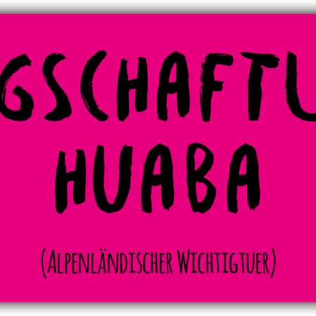 playa Kühlschrankmagnet #264 Gschaftlhuaba