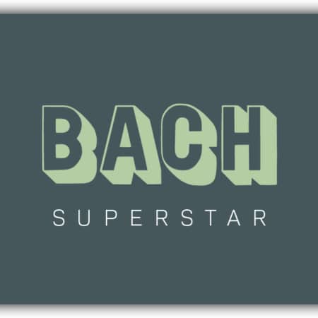 playa Kühlschrankmagnet #492 Bach Superstar