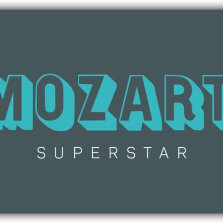 playa Kühlschrankmagnet #493 Mozart Superstar