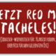 playa Kühlschrankmagnet # 572 Jetzt red ma Tacheles!