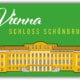 playa Kühlschrankmagnet #084 Wien Schloss Schönbrunn Retro