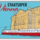 playa Kühlschrankmagnet #085 Wien Staatsoper Retro