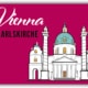 playa Kühlschrankmagnet #086 Wien Karlskirche Retro