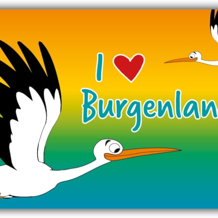playa Kühlschrankmagnet #097 I love Burgenland