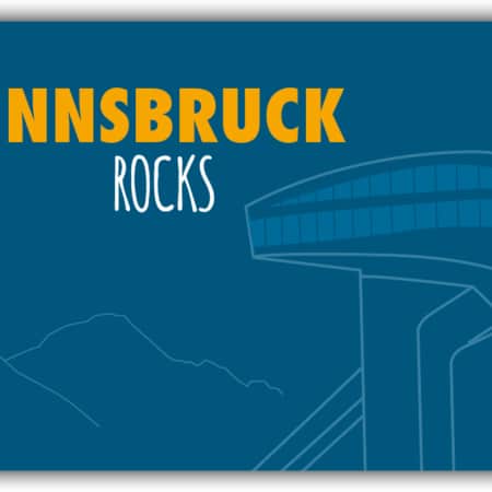 playa Kühlschrankmagnet #215 Innsbruck rocks