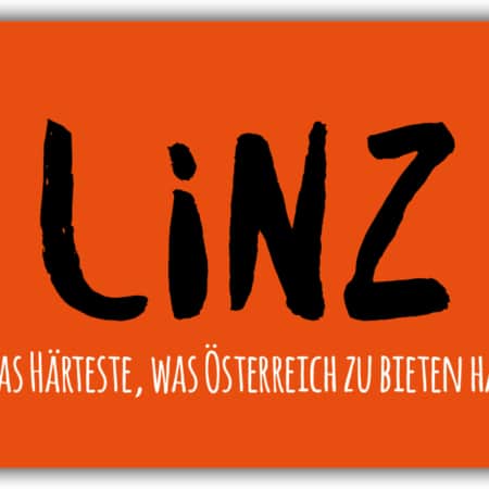 playa Kühlschrankmagnet #282 Linz - Das Härteste, was Österreich zu bieten hat