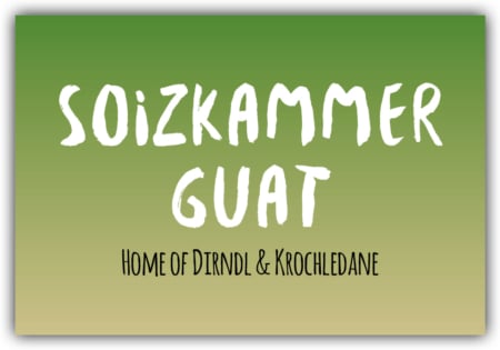 playa Kühlschrankmagnet #284 Soizkammerguat - Home of Dirndl & Krochledane